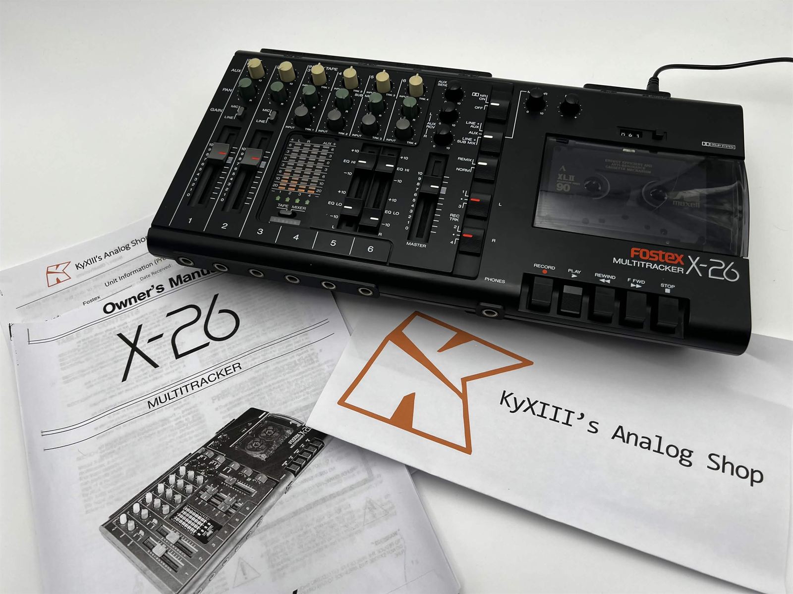 Fostex X-26 multitracker