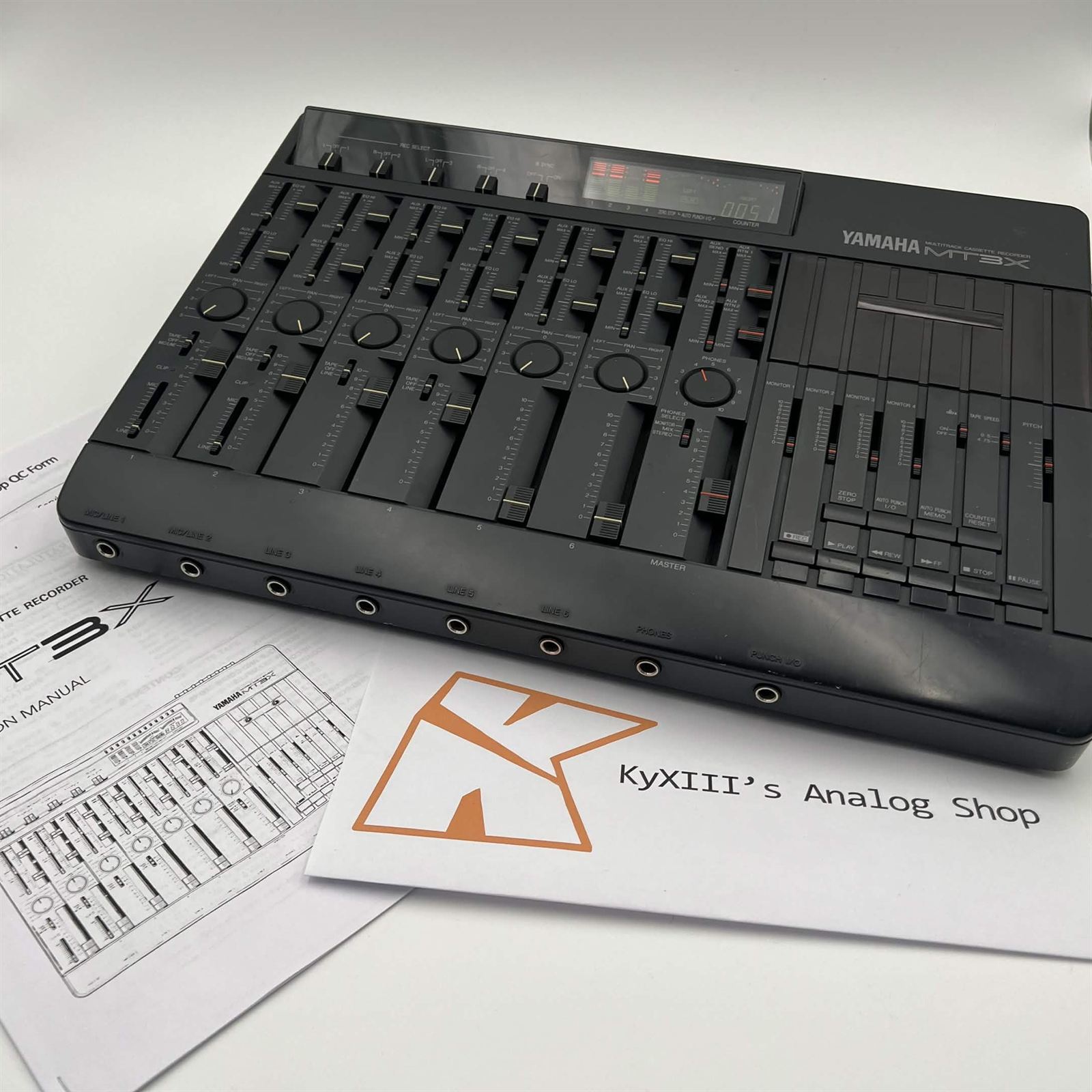 Yamaha MT3X multitrack cassette recorder