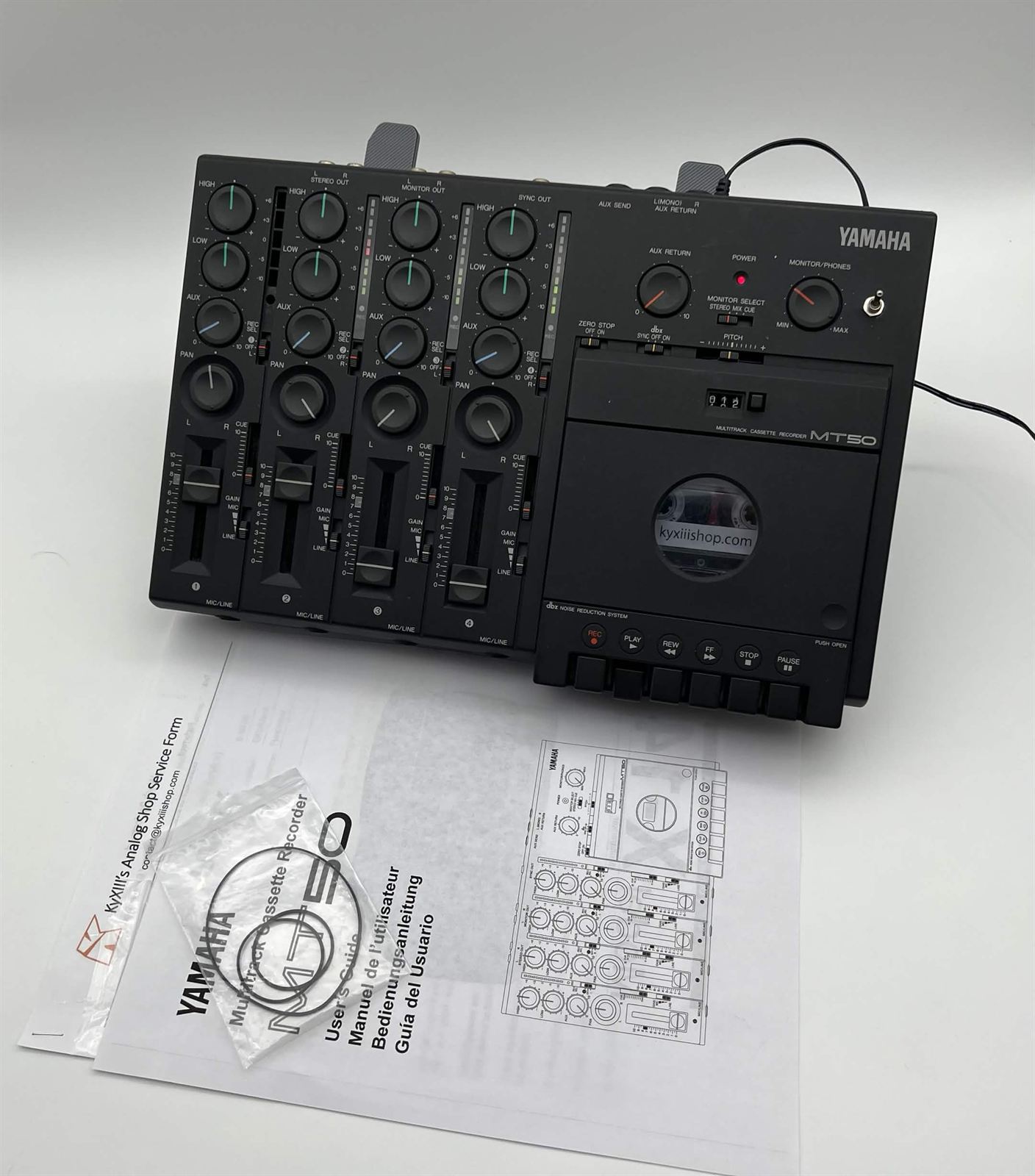 Yamaha MT50 multitrack cassette recorder