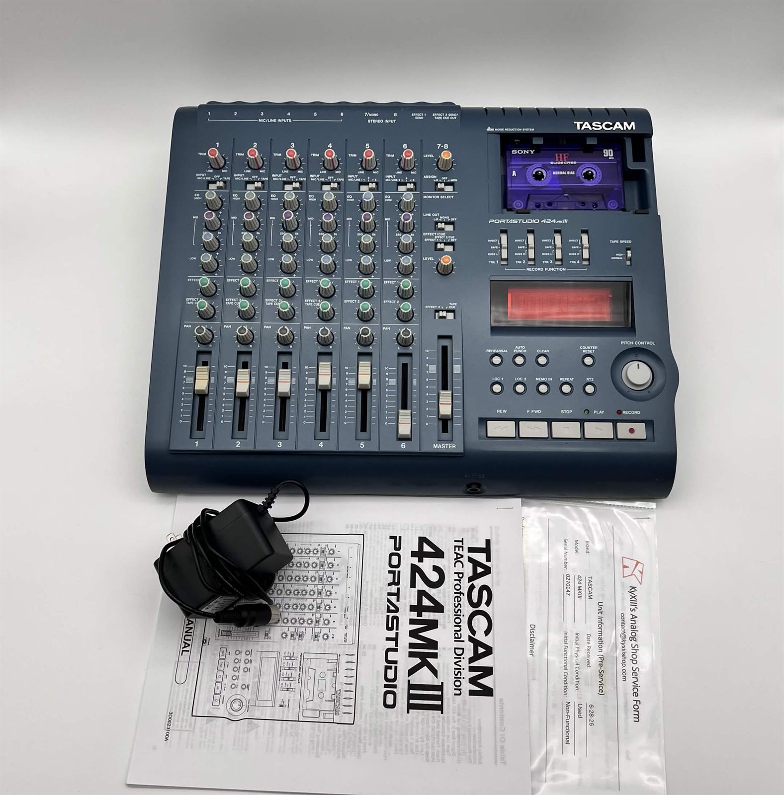 Tascam Portastudio 424 MKIII