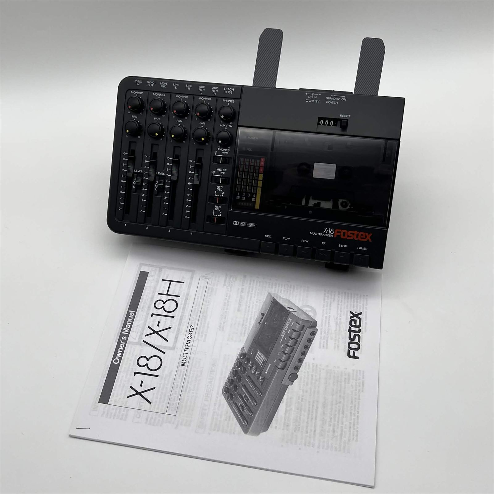 Fostex X-18 multitracker with owner's manual
