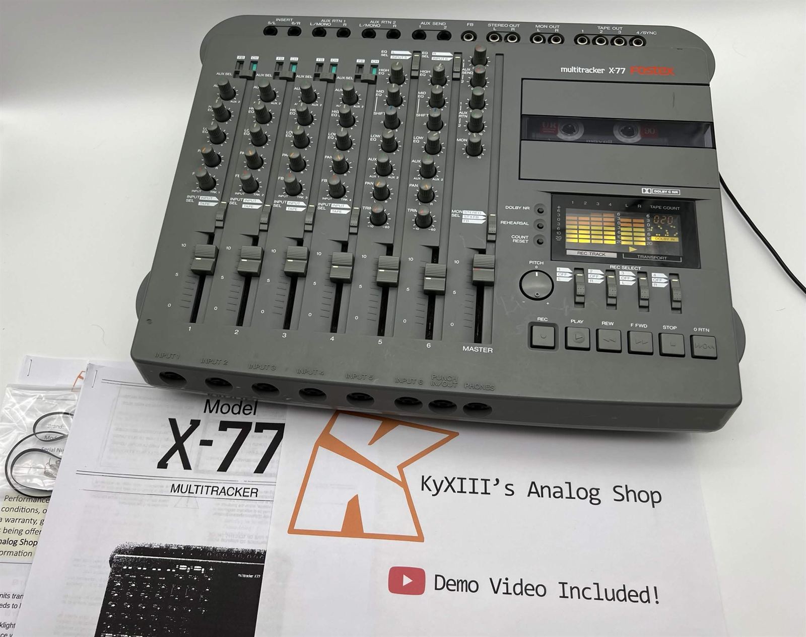 Fostex X-77 multitracker